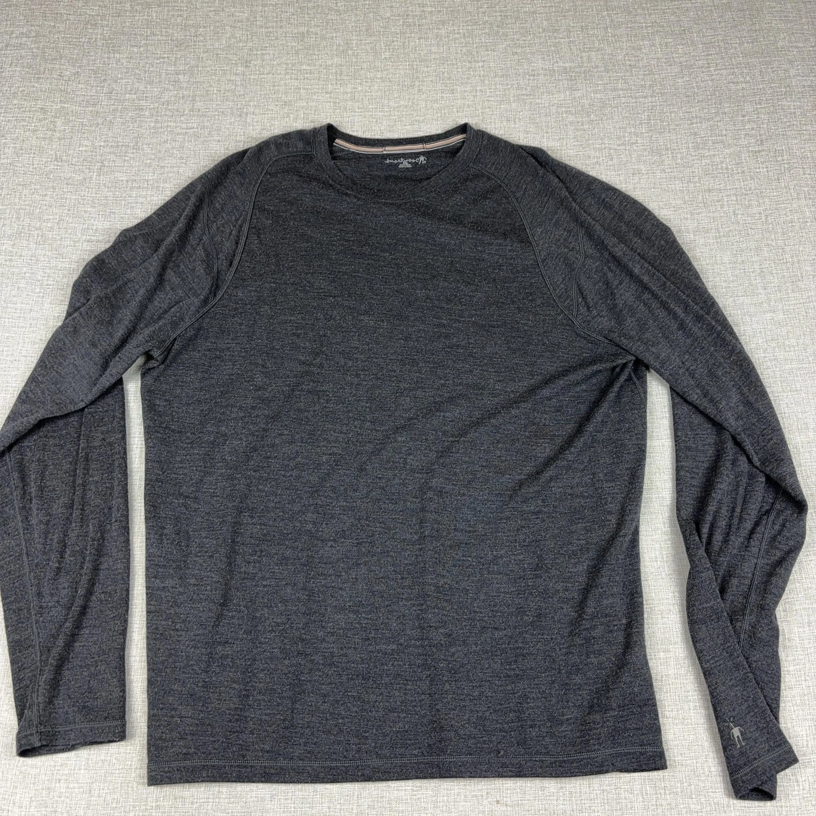 Smartwool Shirt Mens 2XL Gray Long Sleeve Merino Wool Thermal Crewneck Base Top
Opens in a new windo