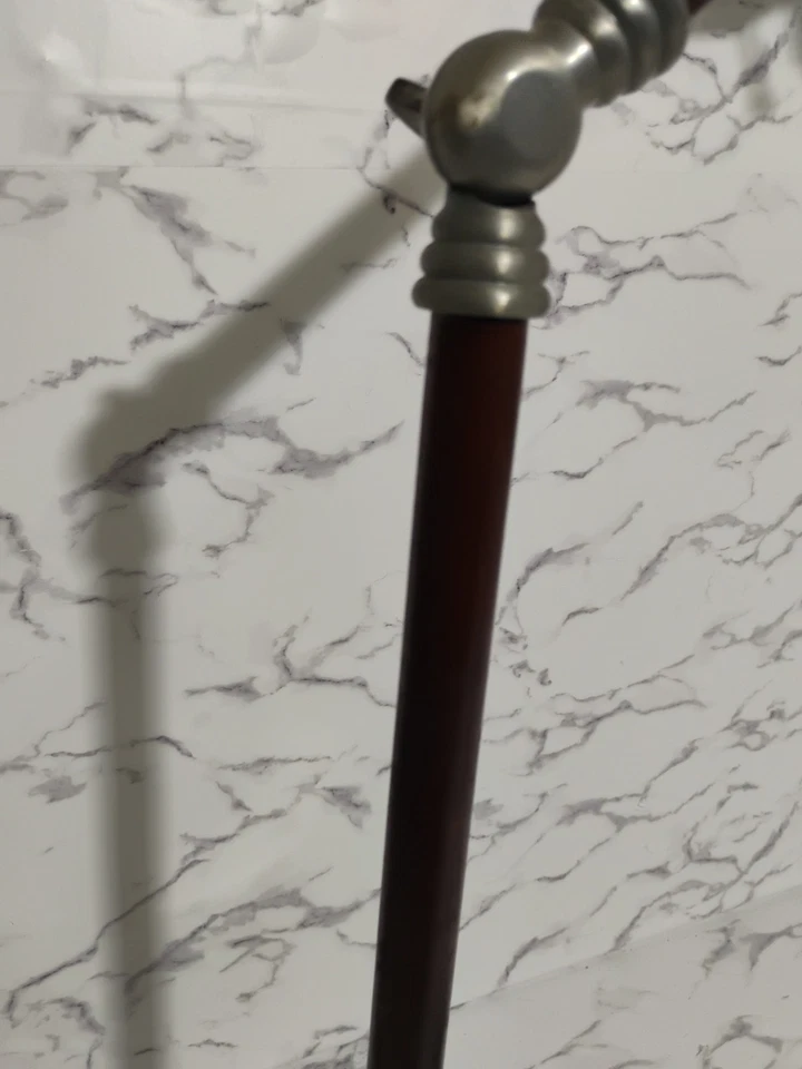 Vtg Wood IKEA Mid Century Adjustable Office Desk Lamp 1980’s - Image 3 of 4