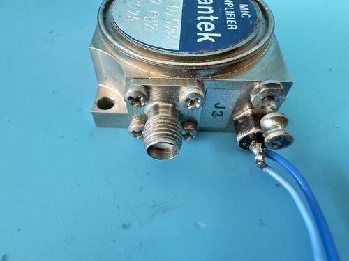 Amplificador de microondas Avantek SA80-0152M RF conector SMA 0,5–2 GHz +15 V - Imagen 3 de 6