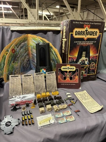 Vintage 1981 Dark Tower Game by Milton Bradley 100% Complete Untested