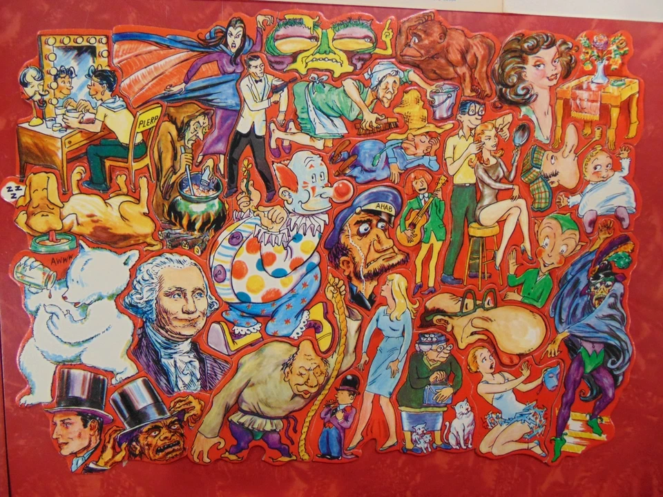 Vintage CADACO Cluster Puzzle "Make-Up" COMPLETE - Image 3 of 3