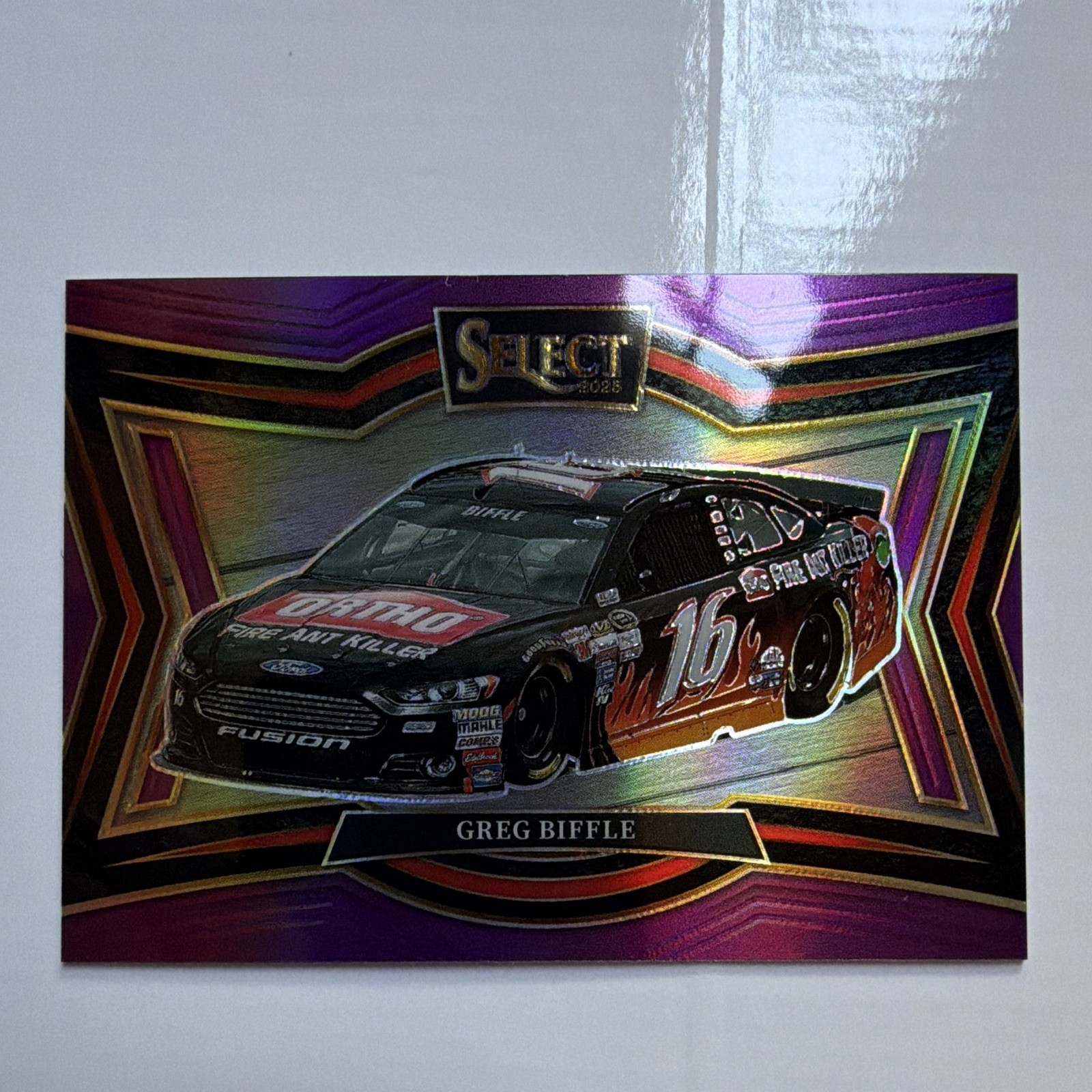 Panini Select Racing 2025 Pit Road Purple Prizm Greg Biffle #160 53/85