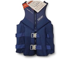 Hyperlite Men  s Life Vest - US Coast Guard Approved BLUE/GRAY - MEDIUM -NEW