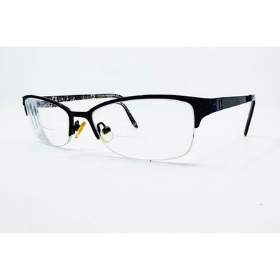 Liz Claiborne Eyeglasses Womens Brown L377 OSC2 Semi Rimless 51-17-130