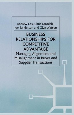 Business Relationships for Competitive Advantage - 9781349514410