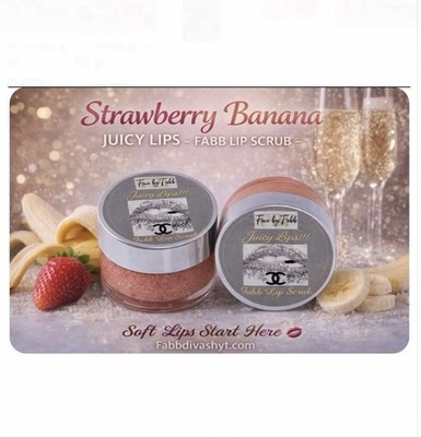 Face By Fabb Strawberry Banana Lip Scrub Duo Arrives With Free Lip Gloss!!