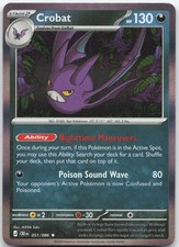 Crobat - 051/086 Holo Chaos Rising NM/M