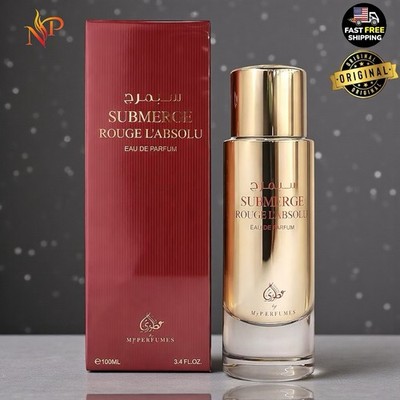 Submerge Rouge L absolu Eau De Parfum By My Perfumes 3.4 Fl Oz | Made In U.A.E