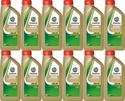 12l Castrol Edge Professional A5 5W-30 Motoröl Ford, Jaguar, Land Rover