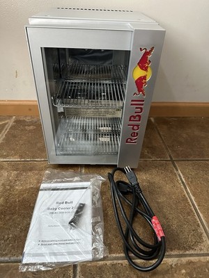 Red Bull Mini Fridge Baby Cooler 2020 RB-BC2020 Eco LED New Open