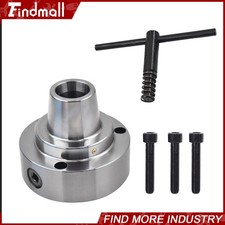 Findmall 0.0006 5" 5C Collet Chuck Closer Lathe Plain Back Use 5C Collet 0.0006