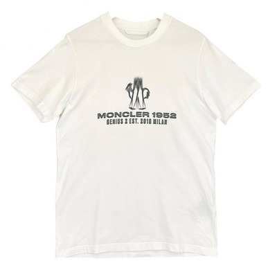 MONCLER M Genius2 1952 MEN Short SleeveT-shirt White Model C-SCOM-22-2779