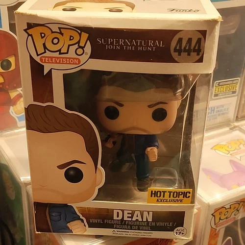 Funko Pop! Vinyl Supernatural Dean Hot Topic Exclusive Figure #444