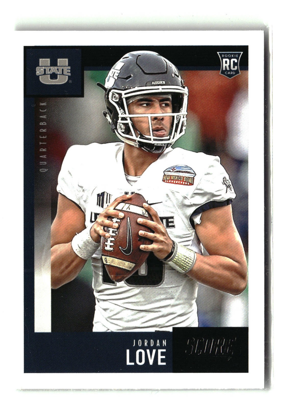 Jordan Love 2020 Score #361 Utah State Aggies Rookie