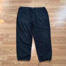 Vintage UFO Black Parachute Pants One size USA made