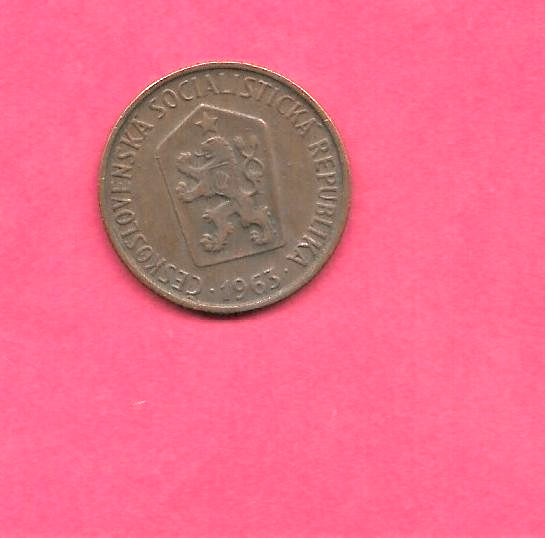 Czechoslovakia 50 Haleru KM# 55.1 1963 Very Nice-VF CIRCULATED OLD VINTAGE COIN