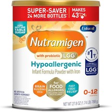 Enfamil Nutramigen Hypoallergenic Baby Formula 27.8oz Lactose Free DHA Probiotic