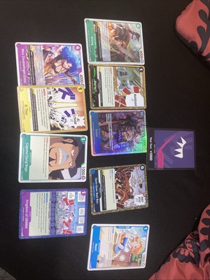 One Piece Card Game PRB-01 The Best Lot With Jolly Roger Holos SR Etc