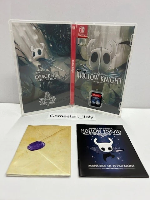 HOLLOW KNIGHT PAL ITA USATO NINTENDO SWITCH FANGAMER COVER ITALIANA, foto 3 di 5