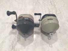A Pair of Zebco 404 Spincast Fishing Reels In Very Good Condition Made In USA