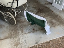 Pram Sun Canopy  For SILVERCROSS / MARMET  etc Coach-Built Prams