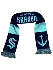 Seattle Kraken NHL Scarf Hockey Ruffneck Brand 