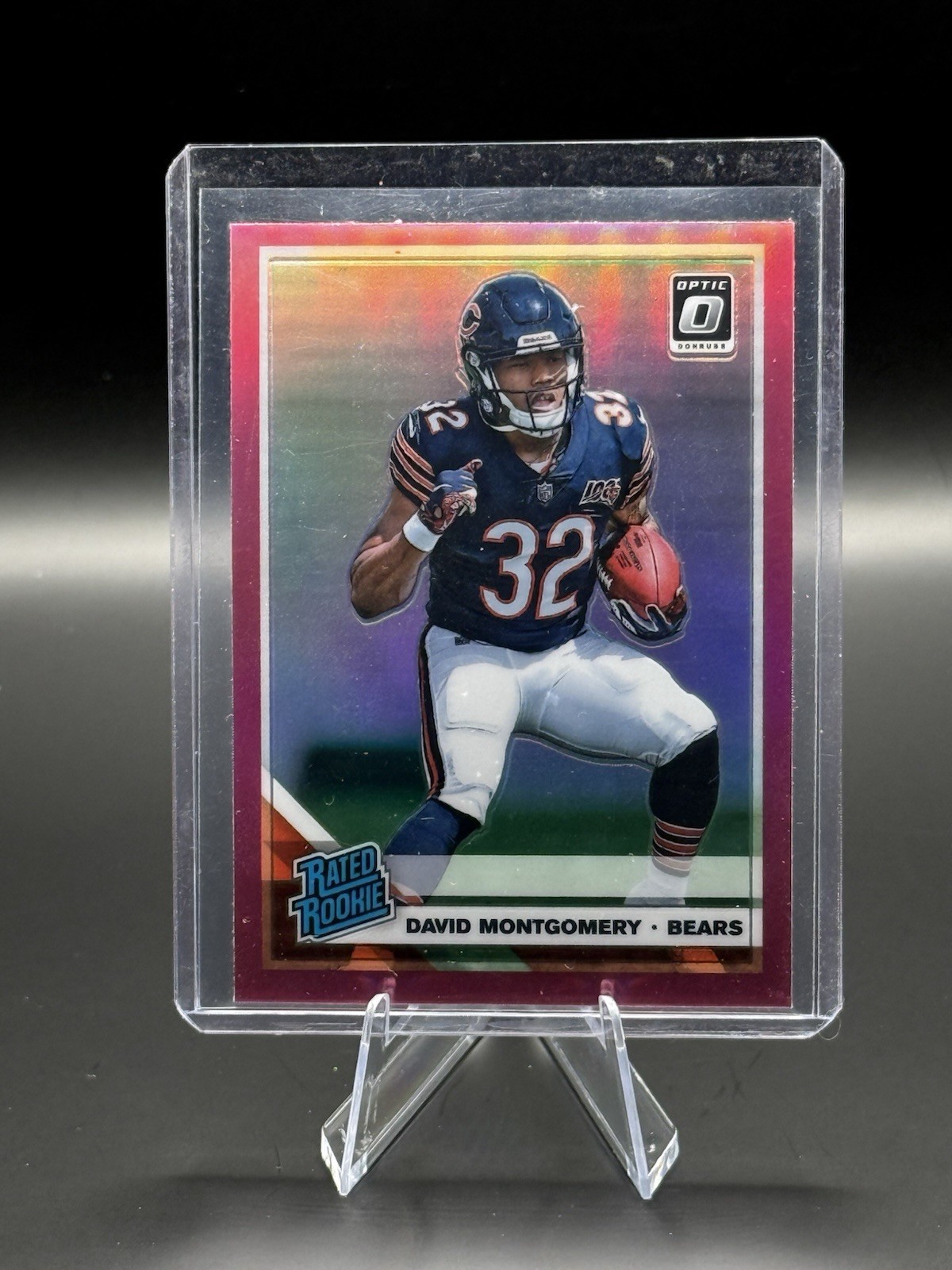2019 Panini Pink Prizm David Montgomery No 161