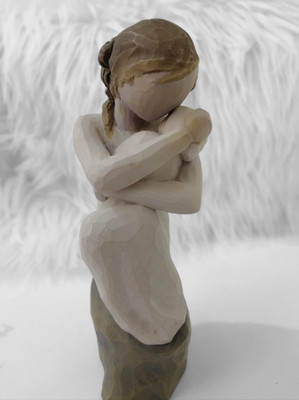 Willow Tree Figur Guardian Mother Holding Baby 2008 Susan Lordi Demdaco