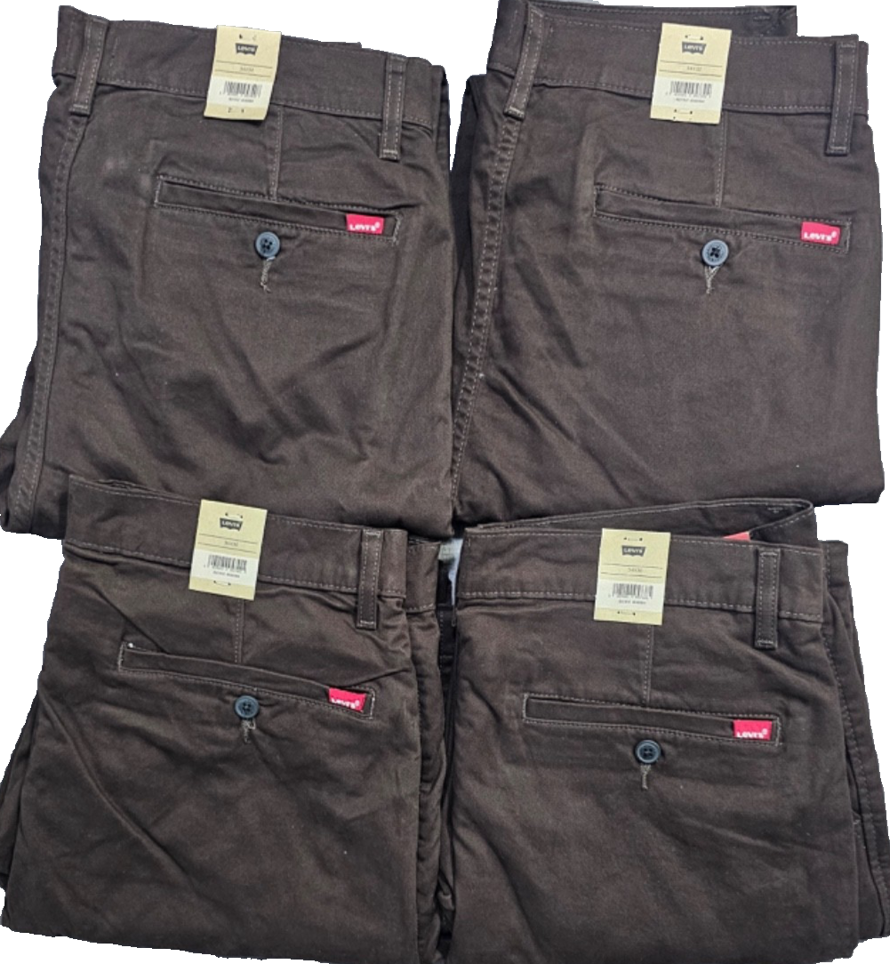 【W32 L30】europe levi's ブラウン engineered Levis Mens XX Chino Trouser Slim Taper Stretch Brown Trouser W32