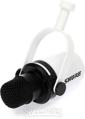 Shure MV7+ Hybrid Podcast Microphone - White | eBay