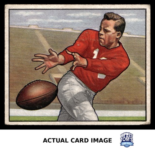 1950 Bowman #71 EMIL SITKO San Francisco 49ers RC sehr guter Zustand