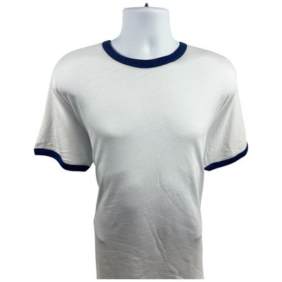Men's Alternative Apparel Keeper Ringer Tee Premium Retro (White/Vintage Royal)