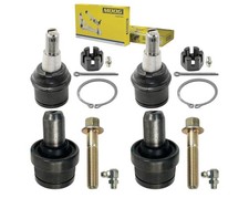Front Lower Upper Ball Joints Moog Fits Ford E-350 E-450 Super Duty Econoline