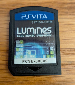 Sony PS Vita Lot Of 4 Games - Ninja Gaiden Lumines Wipeout 2048 Hot Shots Golf