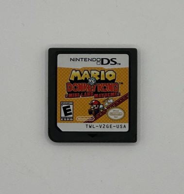 Mario vs. Donkey Kong: Mini-Land Mayhem (Nintendo DS, 2011) Cartridge Only Works