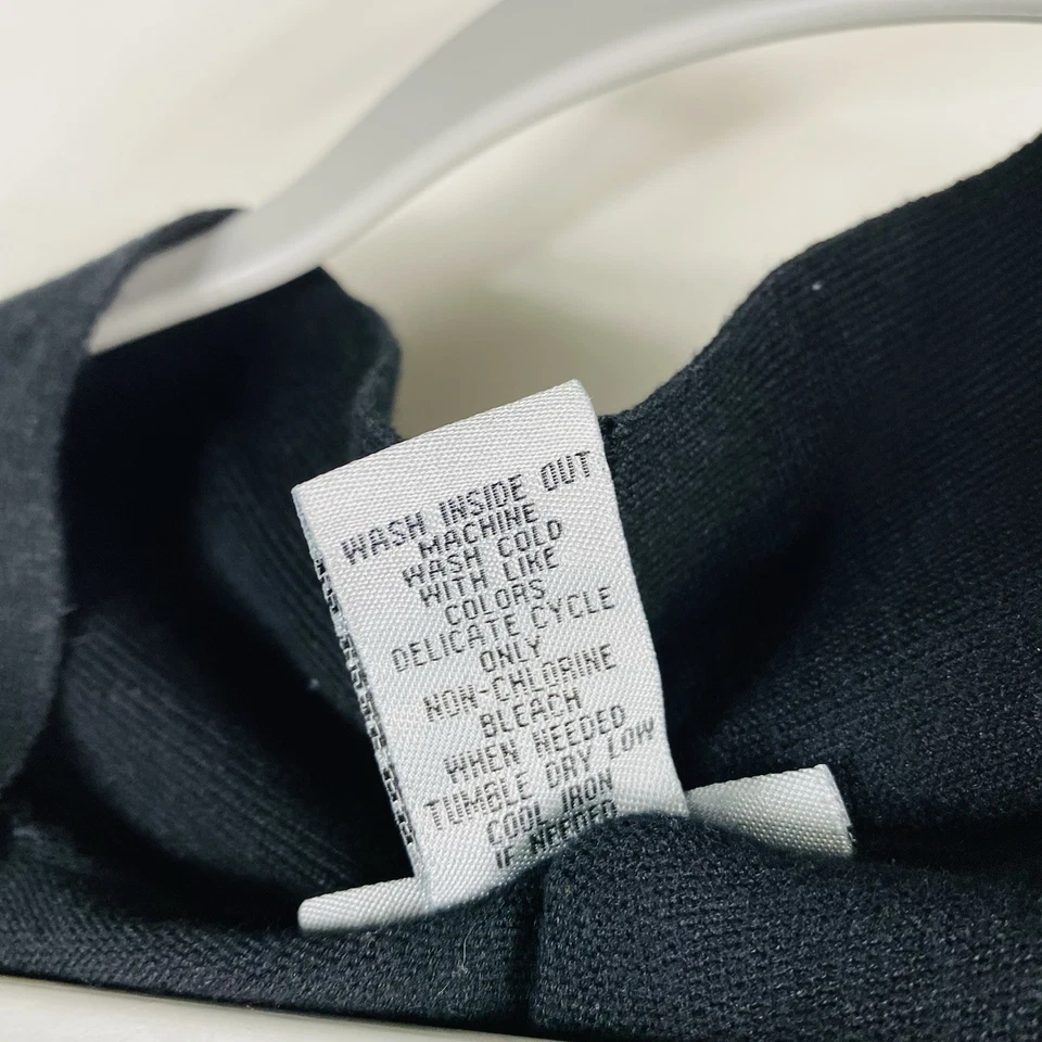 Cárdigan suéter negro manga corta Catherines talla 2X 22 24 Foto 4 de 4