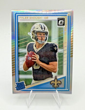 Tyler Shough Rated Rookie 2025 Panini Donruss Optic Silver Holo (RC) Saints #223