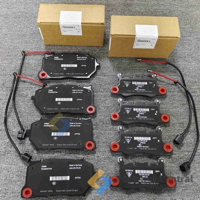 Front & Rear Brake Pad kit fits Bentley Continental GT Flying Spur (18+