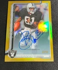 2025 Topps Chrome Tim Brown Gold Refractor (RAW)