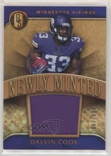 2017 Panini Gold Standard Newly Minted Memorabilia 67/199 Dalvin Cook #17 s7f