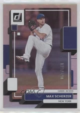 2022 Panini Donruss Career Stat Line 133/190 Max Scherzer #104 0s1o