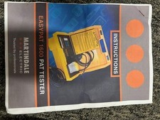 Martindale Electric EasyPAT 1600 Portable Appliance Tester