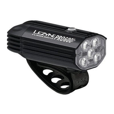 LEZYNE - FUSION DRIVE PRO 600+ FRONT - SATIN BLACK