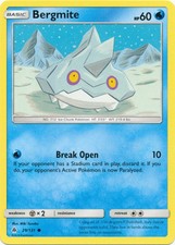 Bergmite - Uncommon - Pokemon TCG - SM-06 Forbidden Light - 29/131