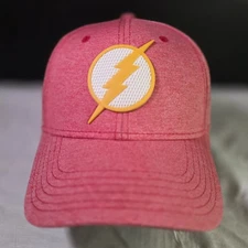DC's The Flash Bioworld Exclusive Fitted Cap Light Red NWT
