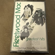 Fleetwood Mac cassette Greatest Hits Live MCPS Excellent Condition Holland Ed