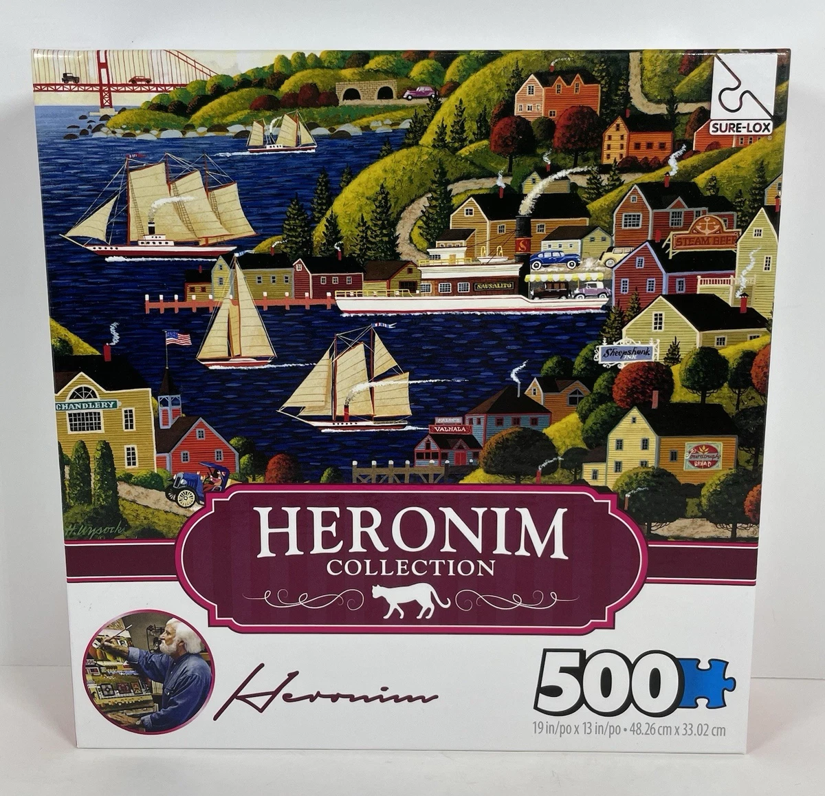 Sure-Lox Art 500 - 749 Pieces Puzzles for sale | eBay