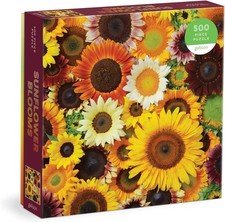 Sunflower Blooms 500 Piece Puzzle Other by Galison