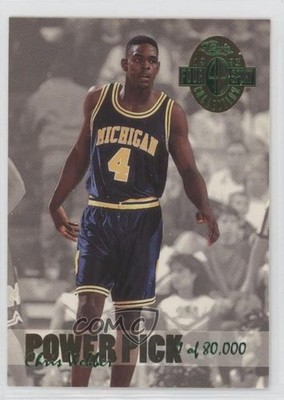 1993 Classic Four Sport Collection Power Pick Bonus /80000 Chris Webber HOF 18rt