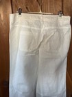 Outback Red  Linen/Cotton Flared Leg Pants in White Size 6   EXL. Cond. — photo 5
